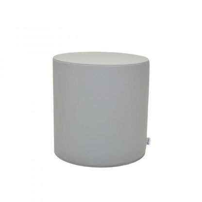 Ottoman - 22 Diameter x 22 H - Tranquility - Gray