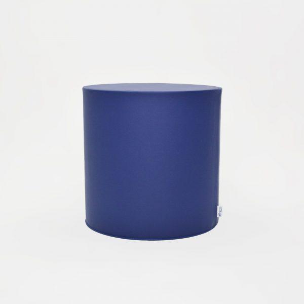 Ottoman - 22 Diameter x 22 H - Tranquility - Navy