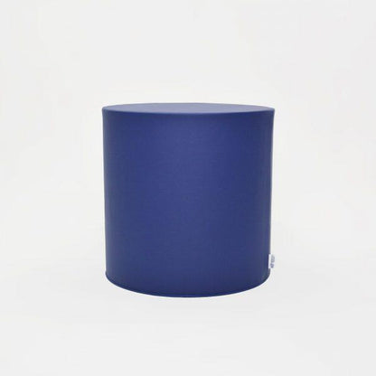 Ottoman - 22 Diameter x 22 H - Tranquility - Navy