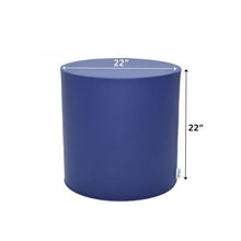 Ottoman - 22 Diameter x 22 H - Tranquility - Navy