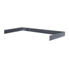 Adjustable Leg Workbench Back & End Stop Kit , 60"W x 30"D x 6"H, 708 Midnight Ebony