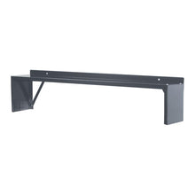 Adjustable Leg Workbench Riser, 72"W x 10"D x 12"H, 708 Midnight Ebony