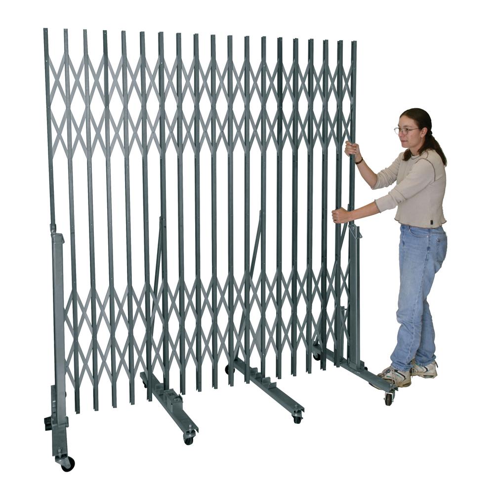 Superior Portable Gate For corridor widths 13'-0" - 18'-0" 736 Sport Silver