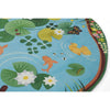 Playground Pond Blue Kid Rug 4' X 5'4"