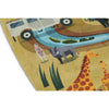 Playground Safari Multi Kid Rug 4' X 4'4"