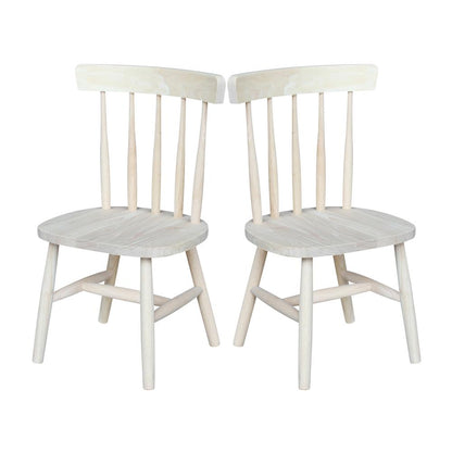 Tot's Chair - Unfinished, Ready to finish set of 2