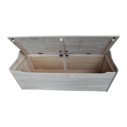 Kids Storage Box, Unfinished, Grey
