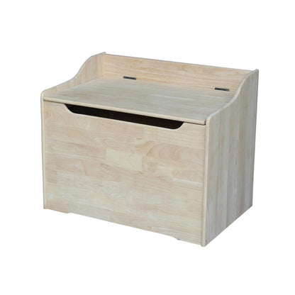 Kids Storage Box, Unfinished, Brown