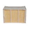 Kids Storage Box, Unfinished, Brown