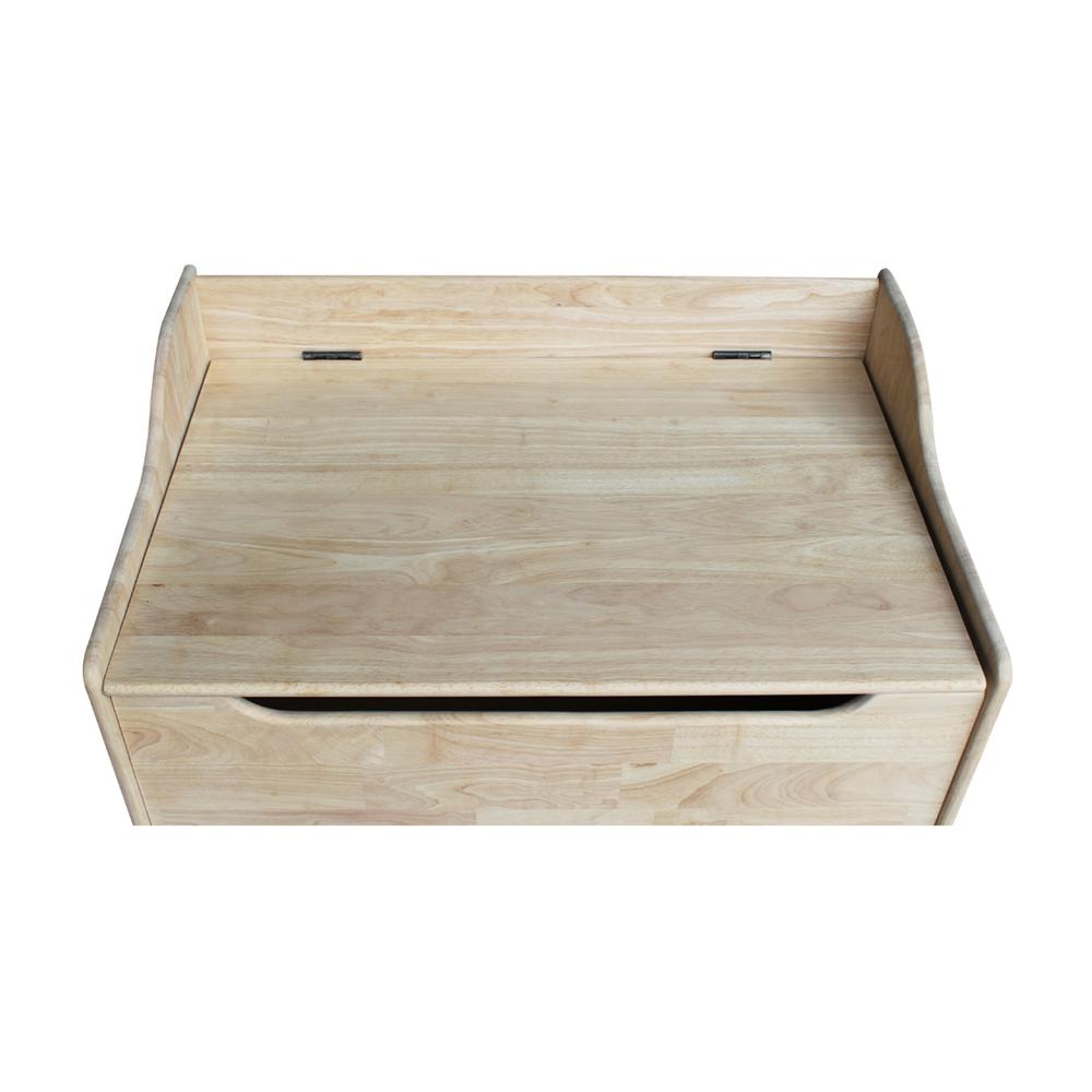 Kids Storage Box, Unfinished, Brown
