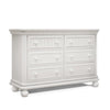 Sorelle Finley RTA 6 Drawer Double Dresser,White Color