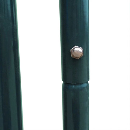 vidaXL Garden Fence Gate 39.4"x39.4" Green