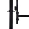 vidaXL Door Fence Gate with Spear Top 39.4"x29.5"