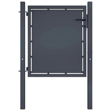 vidaXL Garden Gate Steel 39.4"x29.5" Anthracite 4517