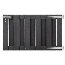 vidaXL Garden Gate WPC 39.4"x23.6" Gray