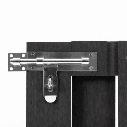 vidaXL Garden Gate WPC 39.4"x23.6" Gray