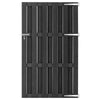 vidaXL Garden Gate WPC 39.4"x70.9" Gray