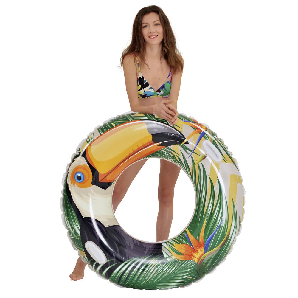45" Tropical Toucan Inner Tube Pool Float