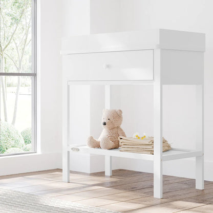 Graco Storage Changing Table - White