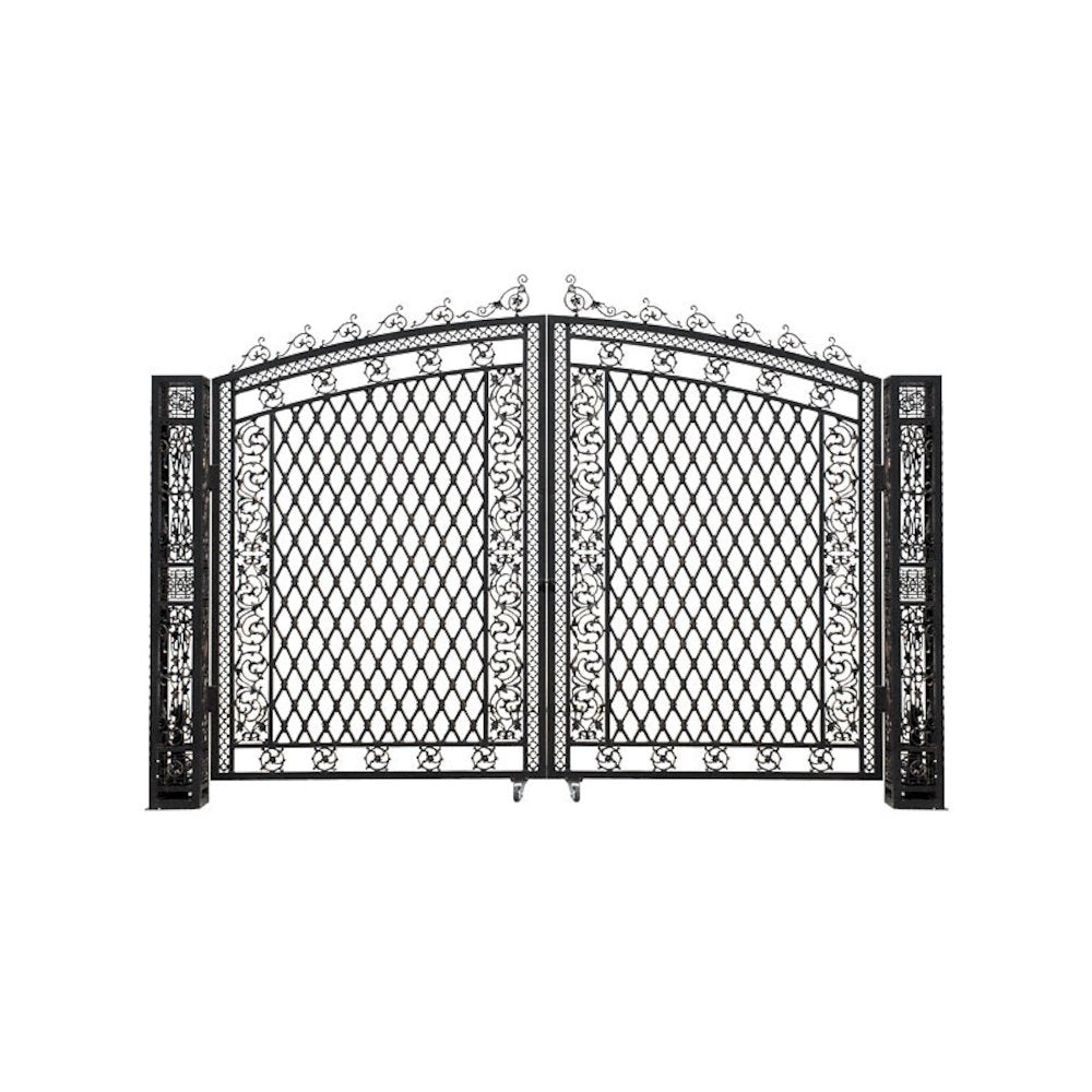 Bridgeton Moore Aluminum Tall Driveway Gates (KIT)
