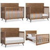 Evolur Stilnovo Mid Century 4-in-1 Convertible Crib, 927-SC