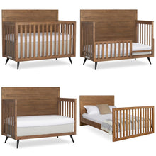 Evolur Stilnovo Mid Century 4-in-1 Convertible Crib, 927-SC