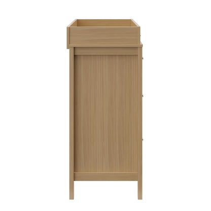 Storkcraft Carmel 3 Drawer Chest with Changing Topper (Driftwood)