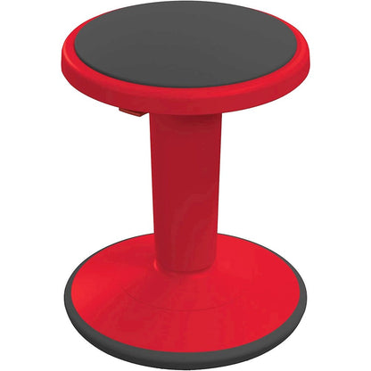 Hierarchy Height Adjustable Grow Stool- Short Stool (Red)