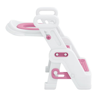 Toddler Potty Training Seat with Step Stool Ladder and Handles, Pink
