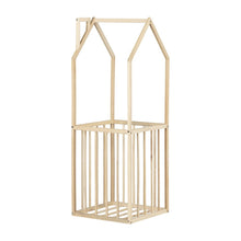 Ohana House Shaped Storage Unit, Natural