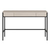 Evans 48" Wide Rectangular Writing Desk in Alder White