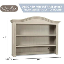 Sorelle Providence Hutch,Heritage Fog Color