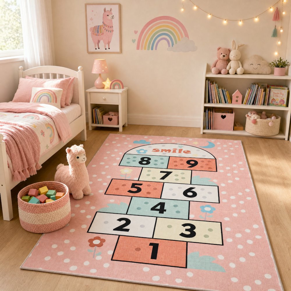 Kids 01 Hopscotch Educational Rug