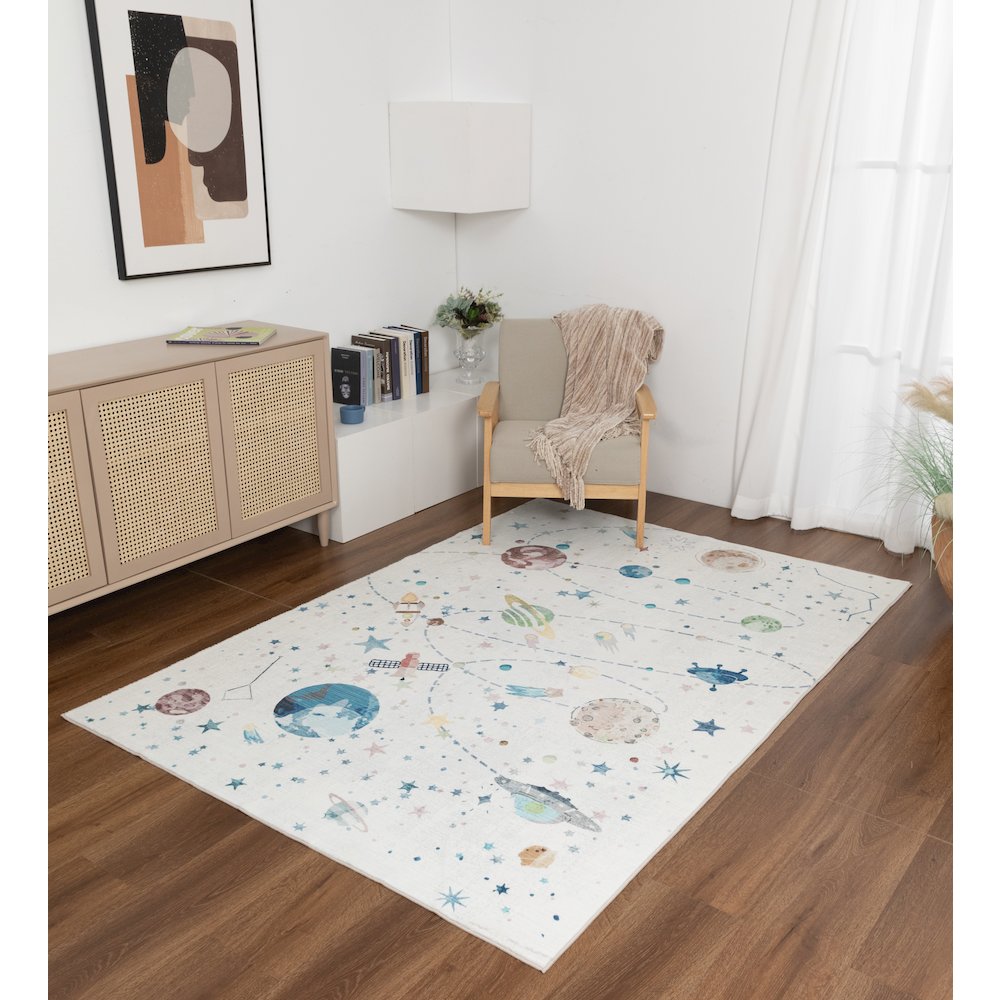 Kids 04 Astronaut & Planets Rug
