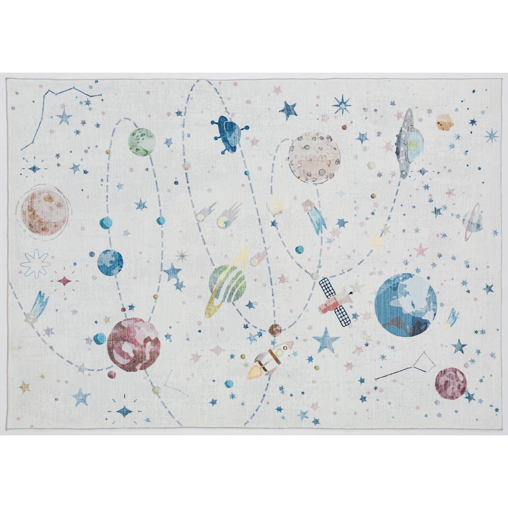 Kids 04 Astronaut & Planets Rug