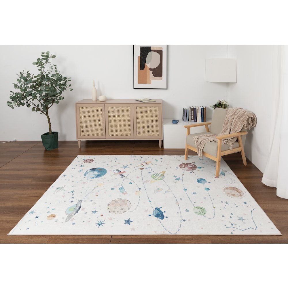 Kids 04 Astronaut & Planets Rug