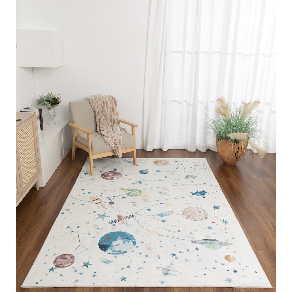Kids 04 Astronaut & Planets Rug