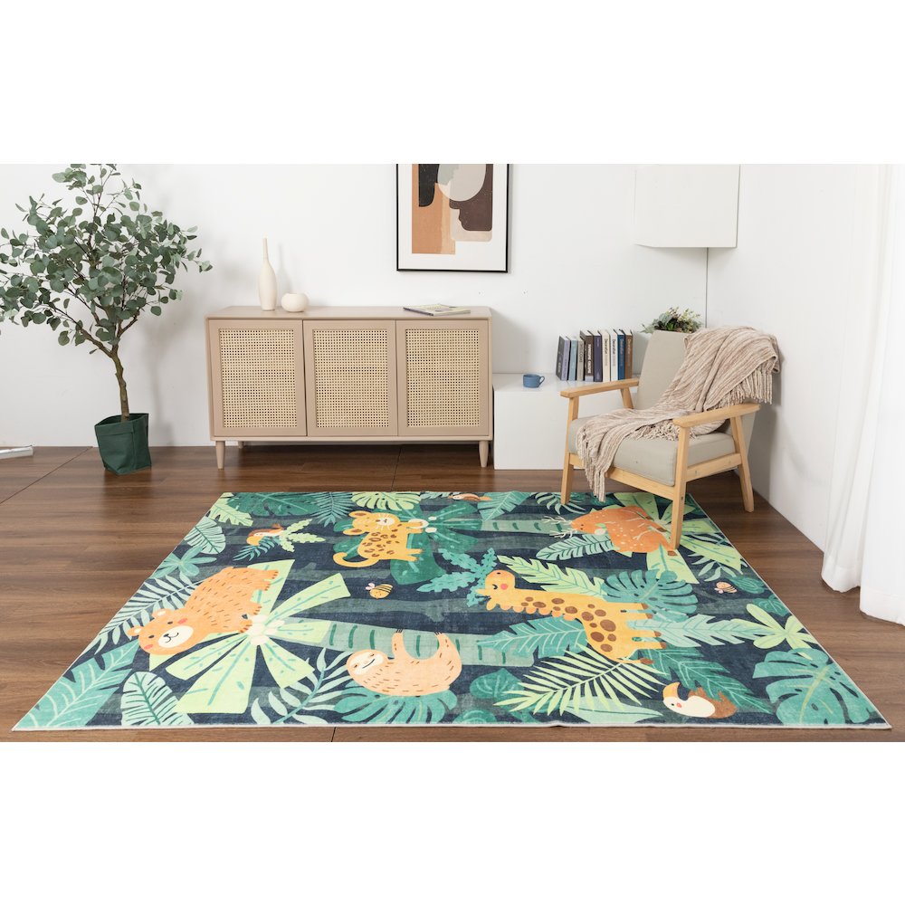 Kids 05 Jungle Animals Rug