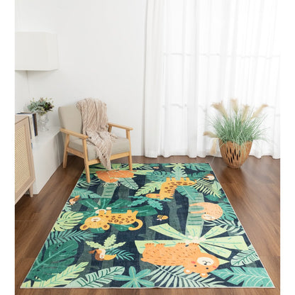 Kids 05 Jungle Animals Rug