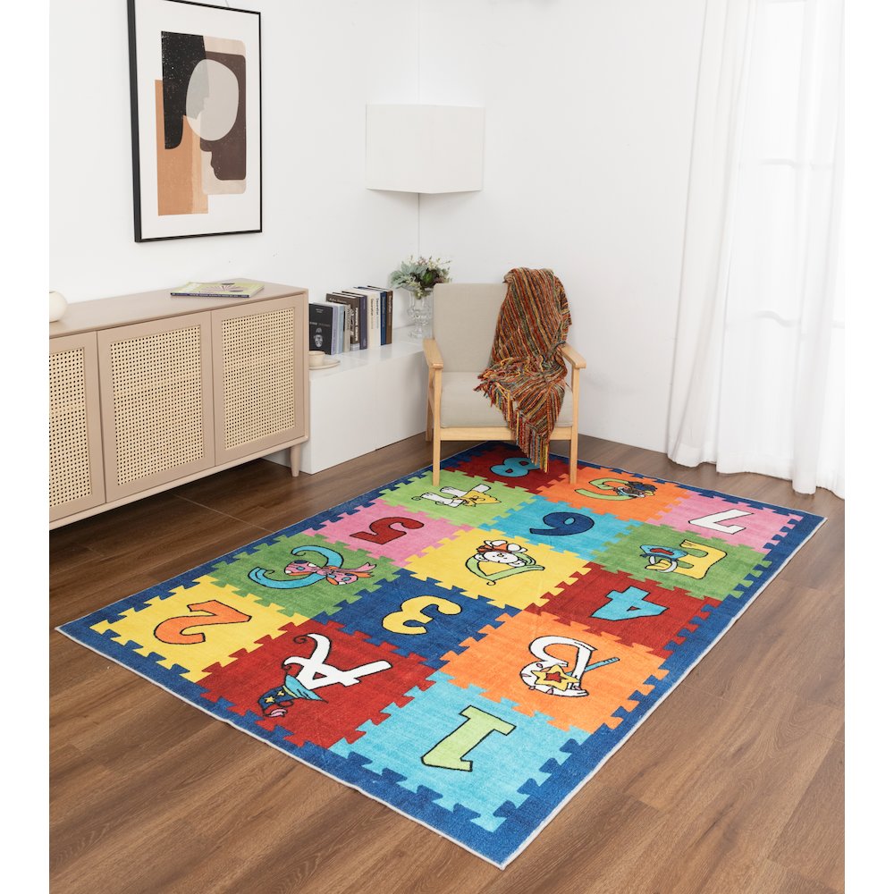 Kids 06 Alphabet & Numbers Learning Rug