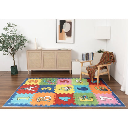 Kids 06 Alphabet & Numbers Learning Rug
