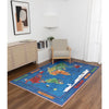 Kids 07 World Map Educational Rug