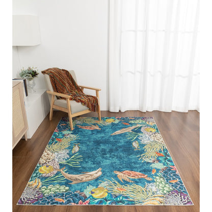 Kids 09 Underwater Ocean Life Rug