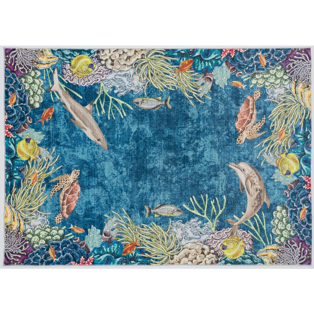 Kids 09 Underwater Ocean Life Rug