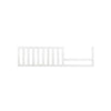 Evolur Signature Bell Convertible Crib Toddler Guard Rail, 811-AWHITE