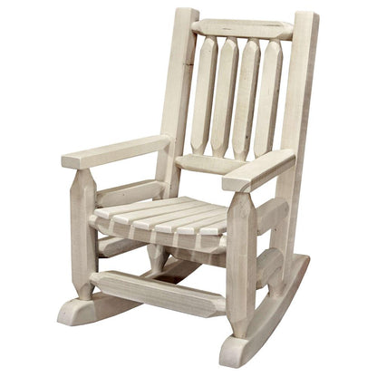 Homestead Collection Child's Rocker, Clear Lacquer Finish