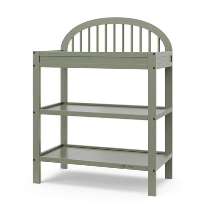 Graco Olivia Changing Table with Water-Resistant Changing Pad - Olive