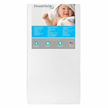 Dream On Me Lavender 6 Inch 2 in 1 Foam Core Crib and Toddler Bed Mattress