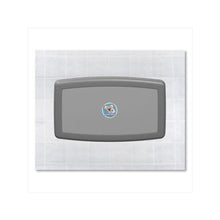 Baby Changing Station, Wall Horizontal Mount, 36.5 x 21.25, Gray