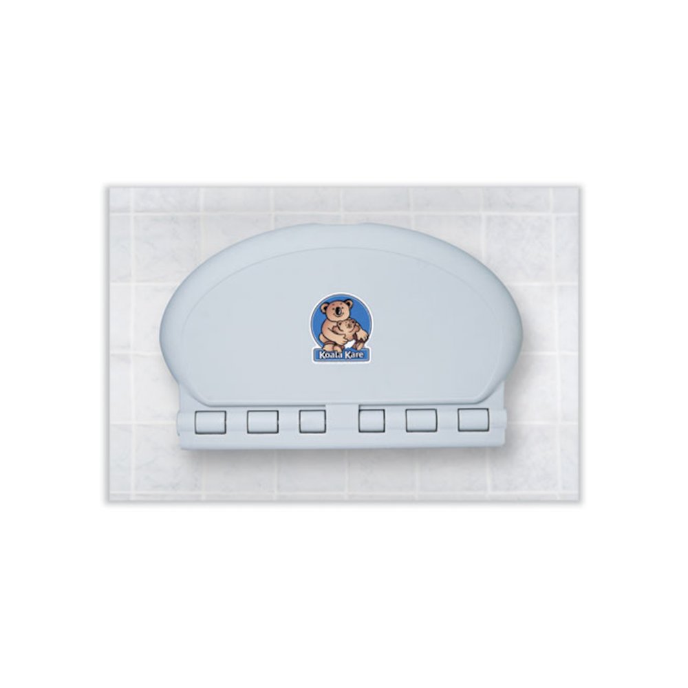 KB208 Oval Wall Mounted, 34 x 21, Gray